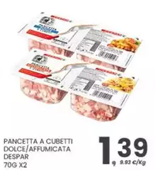Despar - Pancetta A Cubetti Dolce/affumicata