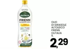 Olitalia - Olio Di Girasole Altoleico Frienn