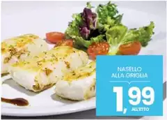 Nasello Alla Griglia Nasello Alla Griglia