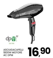 Dpm - Asciugacapelli 1800w Motore Ac