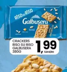 Galbusera - Crackers Riso Su Riso