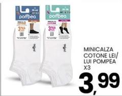 Pompea - Minicalza Cotone Lei/Pumpea
