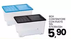 Box Contenitore Con Ruote