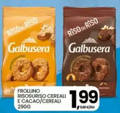 Galbusera - Frollini Riso Suriso Cereali E Cacao/cereali