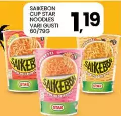 Star - Saikebon Cup  Noodles