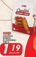 Coop - Crostini Dorati O Integrali