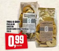 Trulli & Sassi - Puglialim Crostini Grano Duro O Multicereali