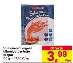 Despar - Salmone Norvegese Affumicato A Fette