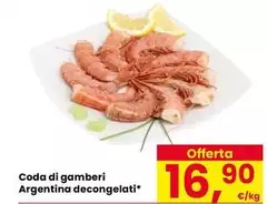 Coda Di Gamberi Argentina Decongelati