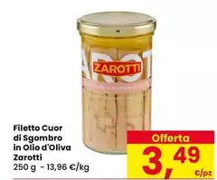 Zarotti - Filetto Cuor Di Sgombro In Olio D'oliva