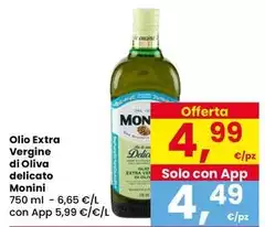 Monini - Olio Extra Vergine Di Oliva Delicato