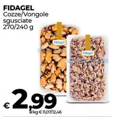 Fidagel - Cozze/Vongole Sgusciate