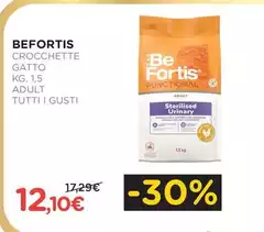 Be Fortis - Crocchette Gatto Adult