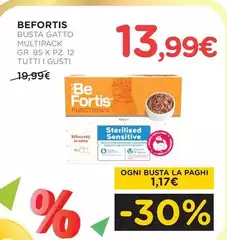 Be Fortis - Busta Gatto Multipack 