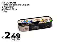 Asdomar - Filetto Di Sgombro Grigliati Al Naturale
