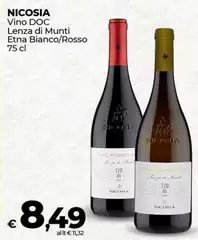 Nicosia - Vino DOC Lenza Di Munti Etna Bianco/Rosso