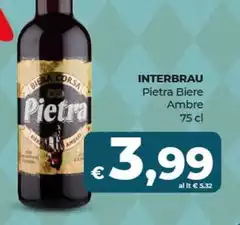 Pietra -  Biere Ambre