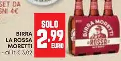 Moretti - Birra La Rossa