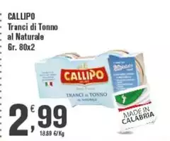 Callipo - Tranci Di Tonno Al Naturale