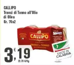 Callipo - Tranci Di Tonno All'olio Di Oliva