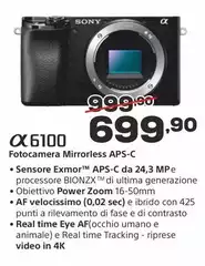 Sony - Fotocamera Mirrorless Aps-c