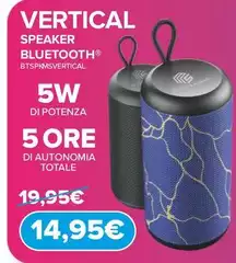 Vertical Speaker Bluetooth