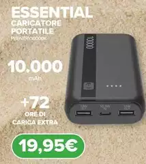 Essential Caricatore Portatile