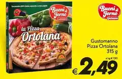 Gustomanno -  Pizza Ortolana