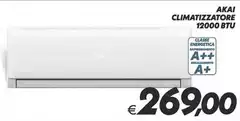 Akai - Climatizzatore 12000 BTU