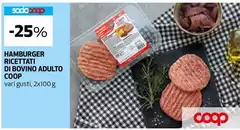 Coop - Hamburger Ricettati Di Bovino Adulto