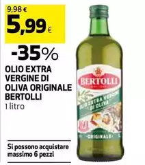 Bertolli - Olio Extra Vergine Di Oliva Originale