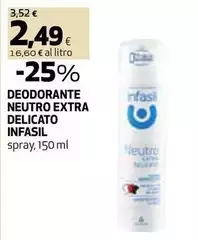 Infasil - Deodorante Neutro Extra Delicato