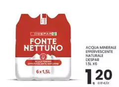 Despar - Acqua Minerale Effervescente Naturale