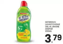 Despar - Detersivo Lavastoviglie Gel Al Limone