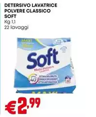 Soft - Detersivo Lavatrice Polvere Classico