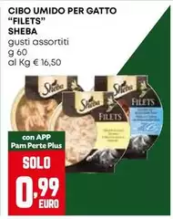 Sheba - Cibo Umido Per Gatto "Filets"