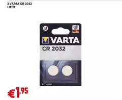 Varta - 2  Cr 2032