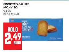 Monviso - Biscotto Salute