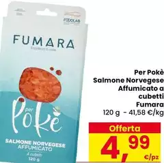 Foodlab - Salmone Norvegese Affumicato A Cubetti Fumara