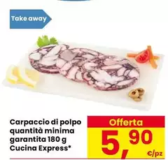 Take Away - Carpaccio Di Polpo Quantita Minima Garantita