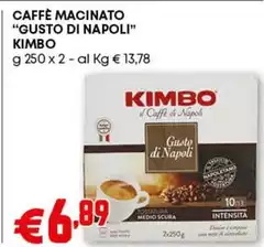Kimbo - Caffè Macinato "Gusto Di Napoli"