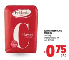 Eridania - Zucchero Semolato