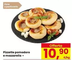 Pizzette Pomodoro E Mozzarella