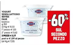Fage - Yogurt Senza Lattosio Befree
