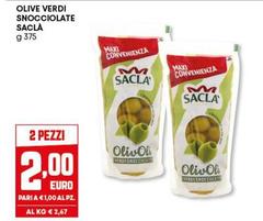 Saclà - Olive Verdi Snocciolate