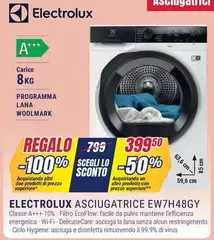 Electrolux - Asciugatrice EW7H48GY 