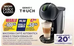 De Longhi - Nescafé Dolce Gusto GENIO S TOUCH EDG426.GY - Grigio