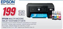 Epson - Multifunzione Inkjet Ecotank ET-2870