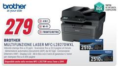 Brother - MFC-L2827DWXL Stampante Multifunzione Laser A4 1200 X 1200 DPI 32 Ppm Wi-Fi
