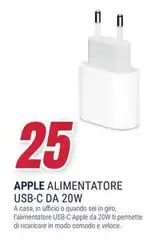 Apple - Alimentatore USB-C Da 20W